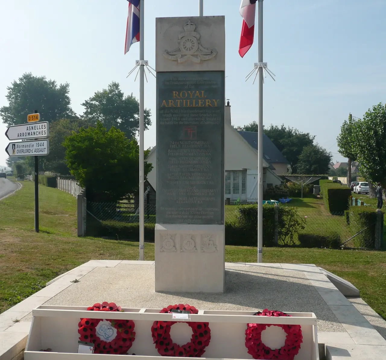 Royal Artillery Monument at Ver-sur-Mer