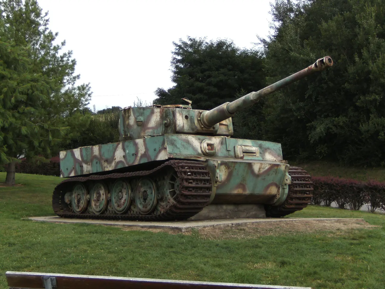 Vimoutiers (Orne-France) - Char Tigre allemand