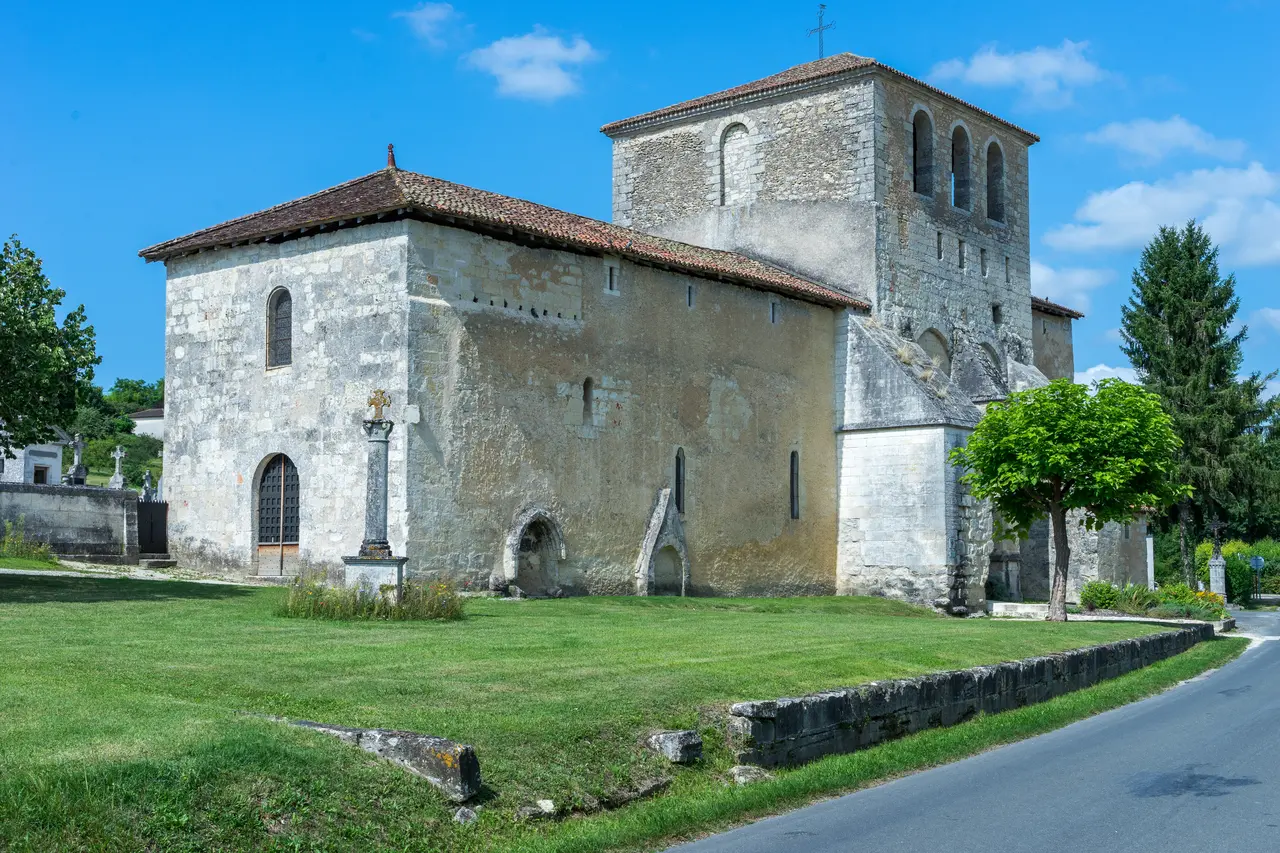Agonac - Eglise Saint-Martin - arrière