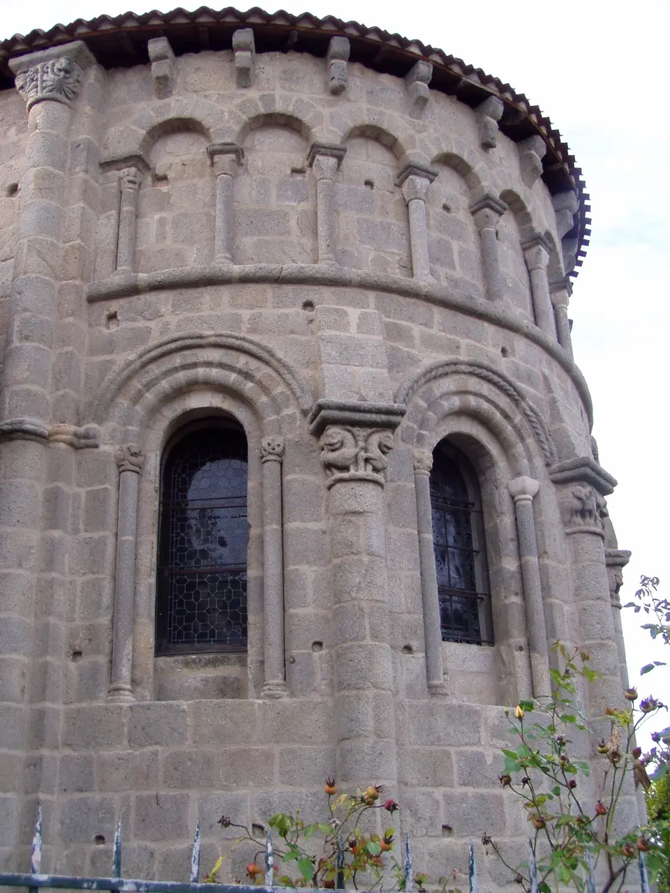 Ahun église chevet