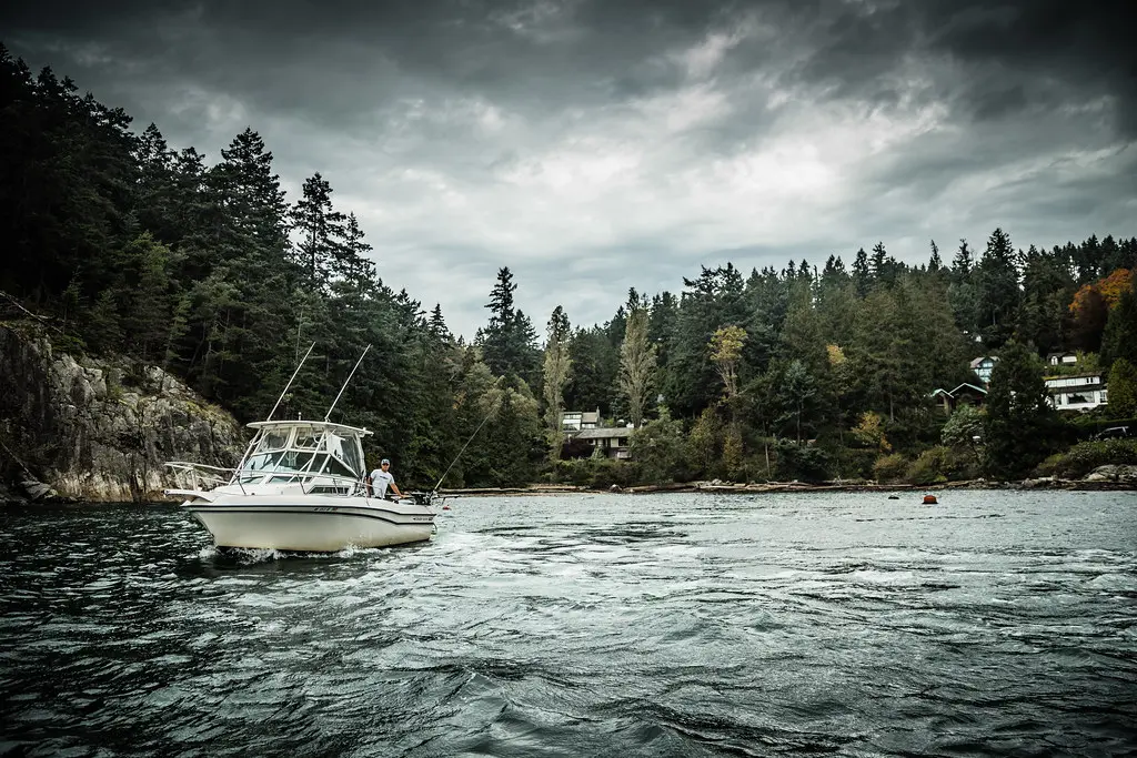 Jason Assonitis Bon Chovy Fishing Charters Vancouver BC Canada for David Suzuki Foundation's Sustainable Howe Sound