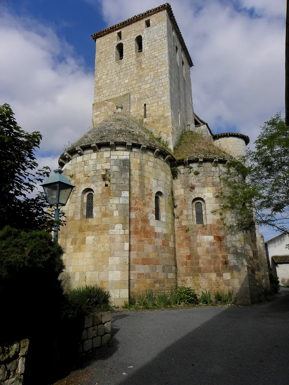 Aubiac (47) Église Sainte-Marie Extérieur 05