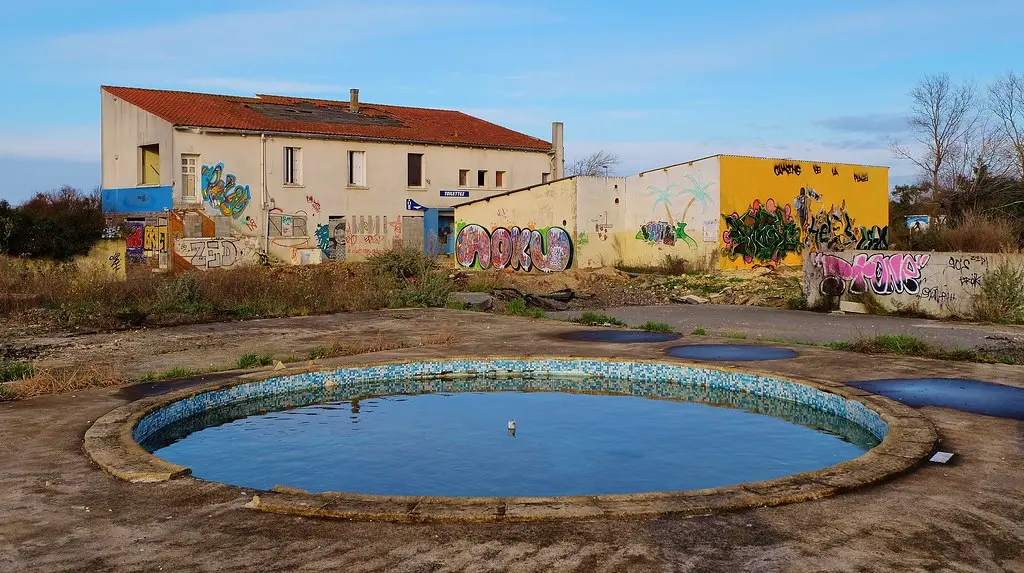 Urbex, ancien camping de la plage, Aytré
