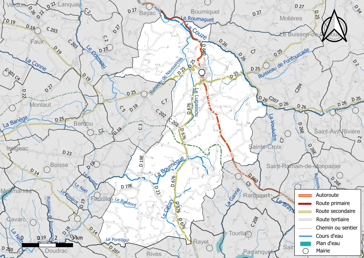 24028-Beaumontois en Périgord-Routes-Hydro