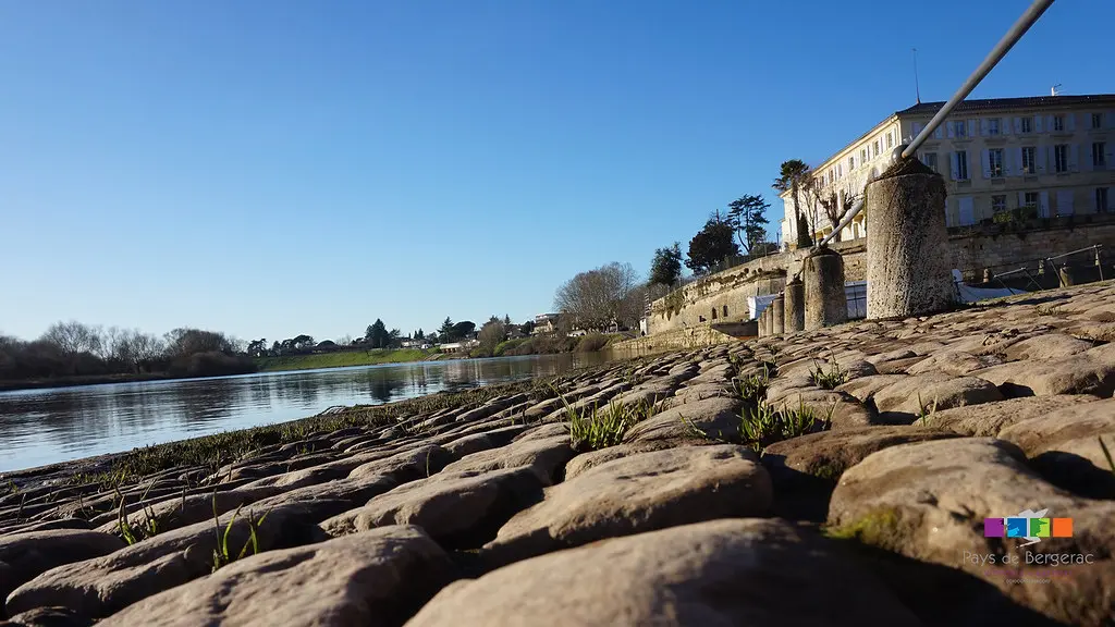 Bergerac et sa rivière Dordogne