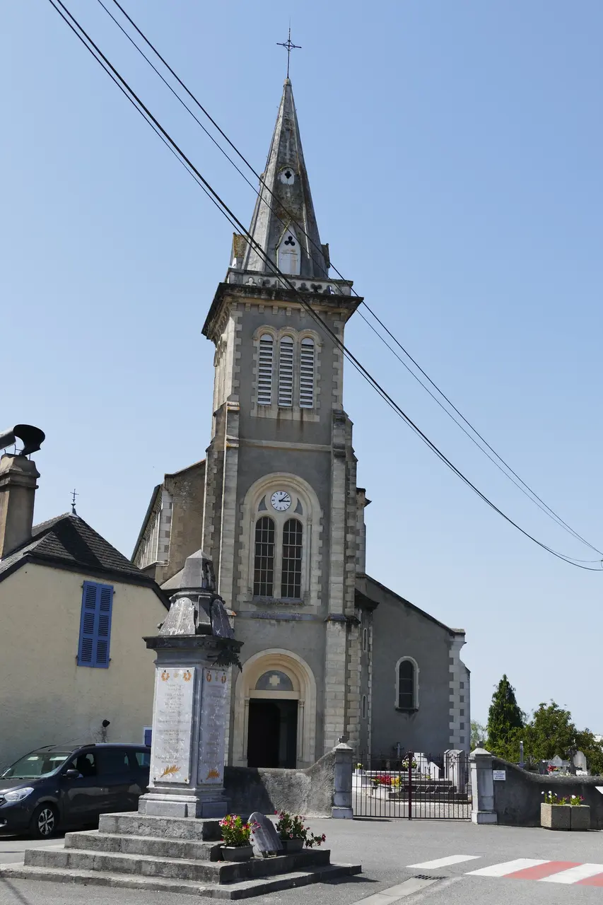 Boeil-Bezing - Église Saint-Vincent-Diacre - 1