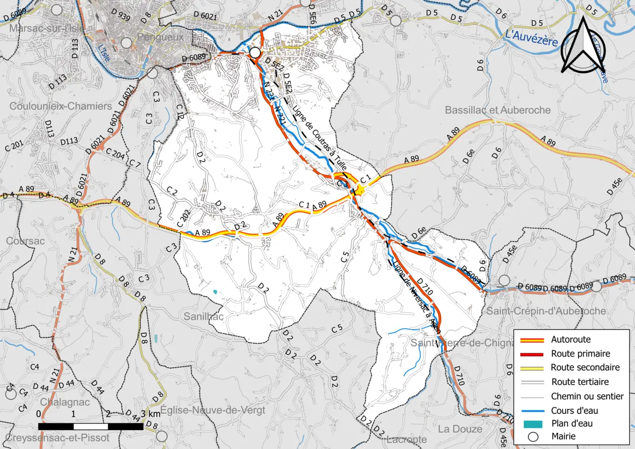 24053-Boulazac Isle Manoire-Routes-Hydro