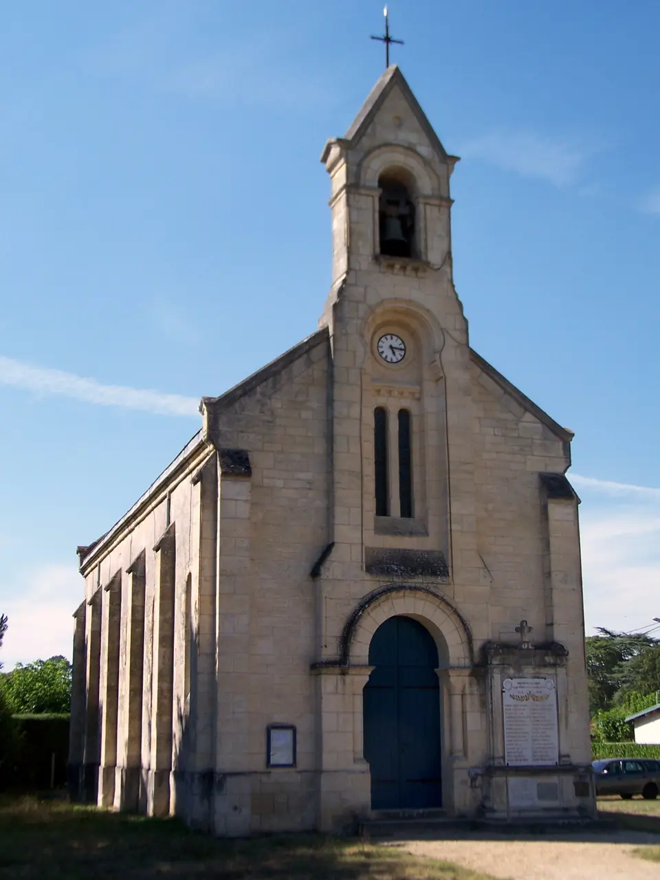 Cabanac-et-Villagrains Église Saint-Jean 01