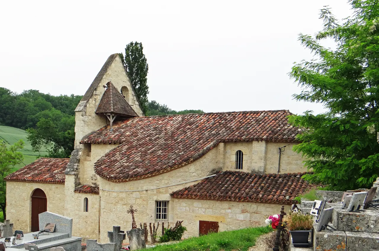 Castelculier - Église Notre-Dame de Cabalsaut -1