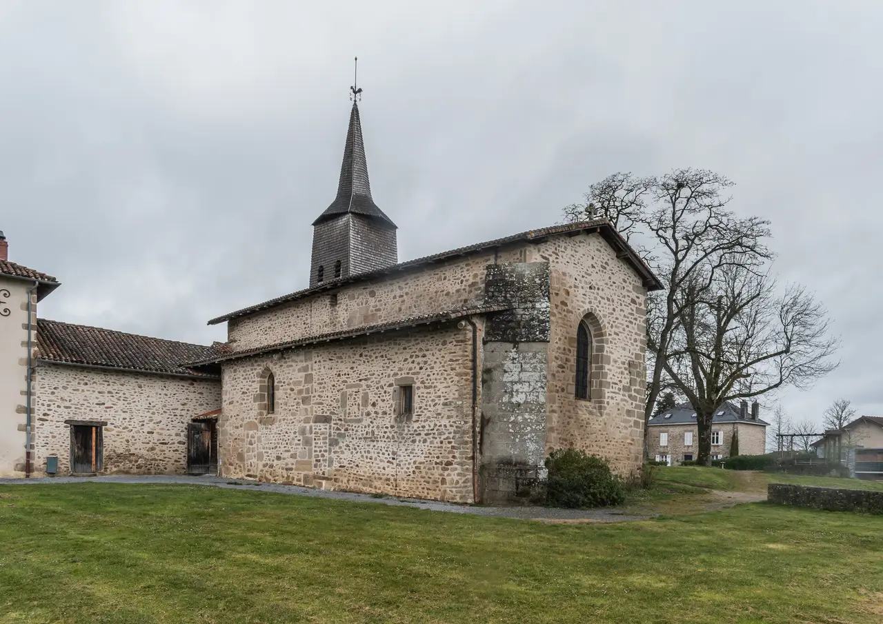 Saint Eligius church in Chaptelat 06