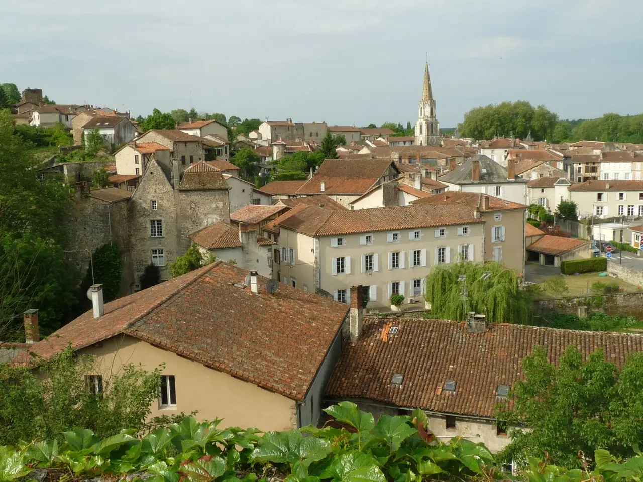 Confolens vue
