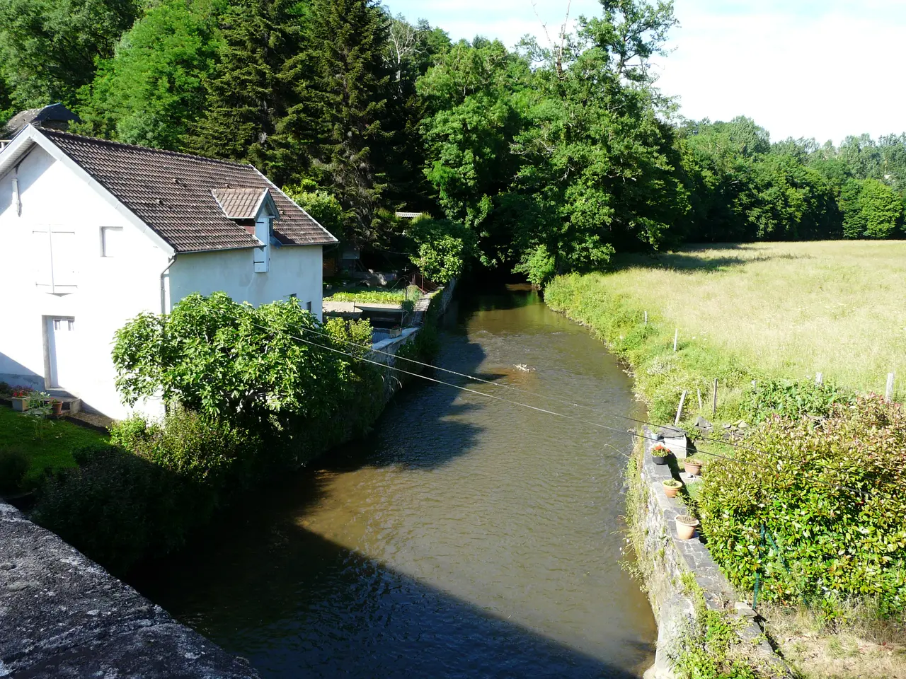 Maumont Donzenac pont Hôpital amont