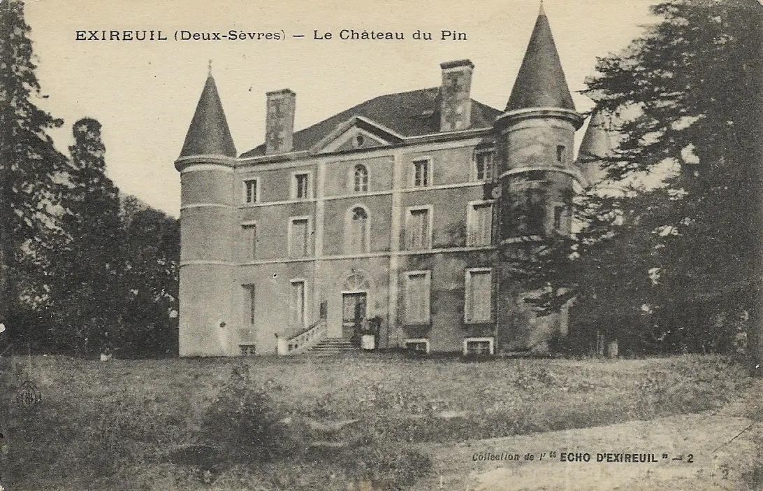 Château du Pin à Exireuil