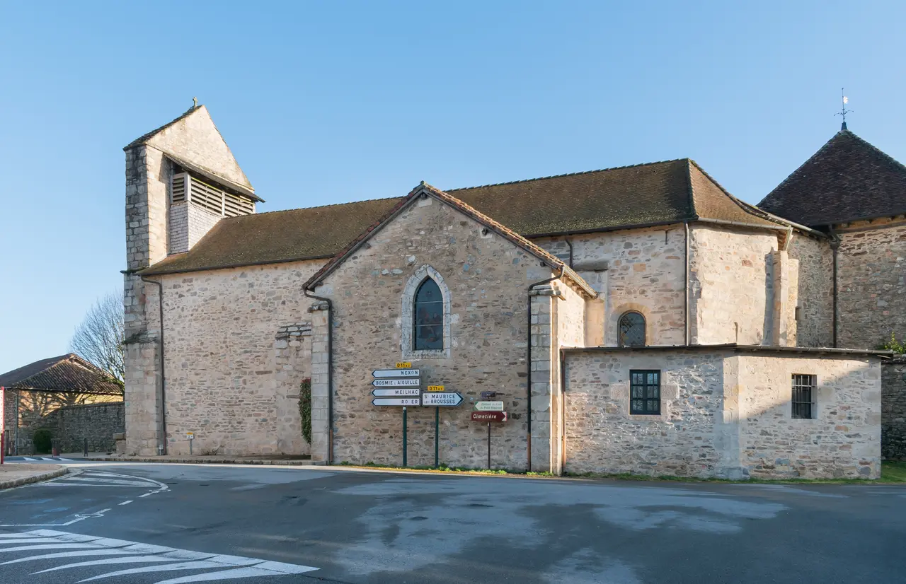 Saint Peter church in Jourgnac (5)