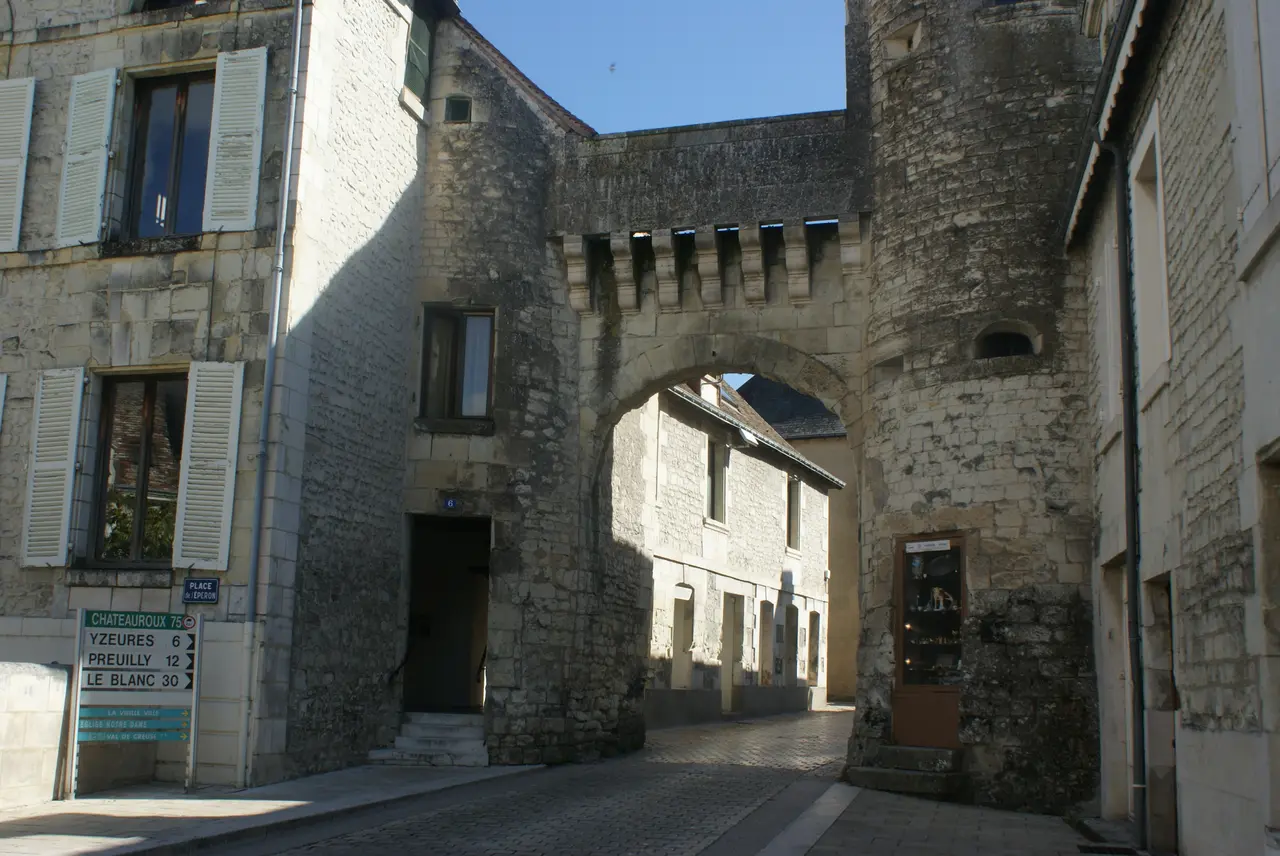 Porte de la ville de la Roche Posay