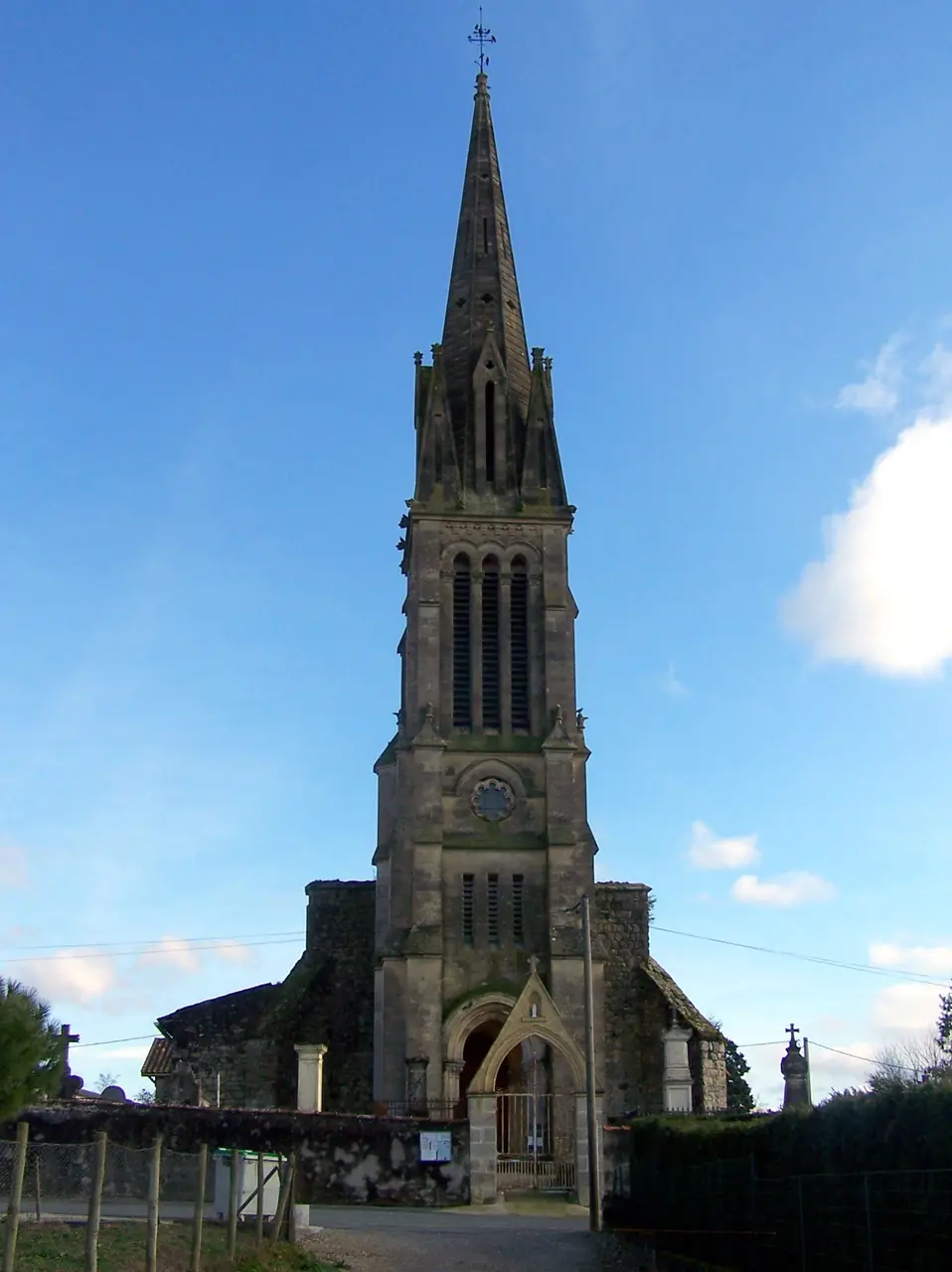 Lamothe-Landerron Église St Albert 01