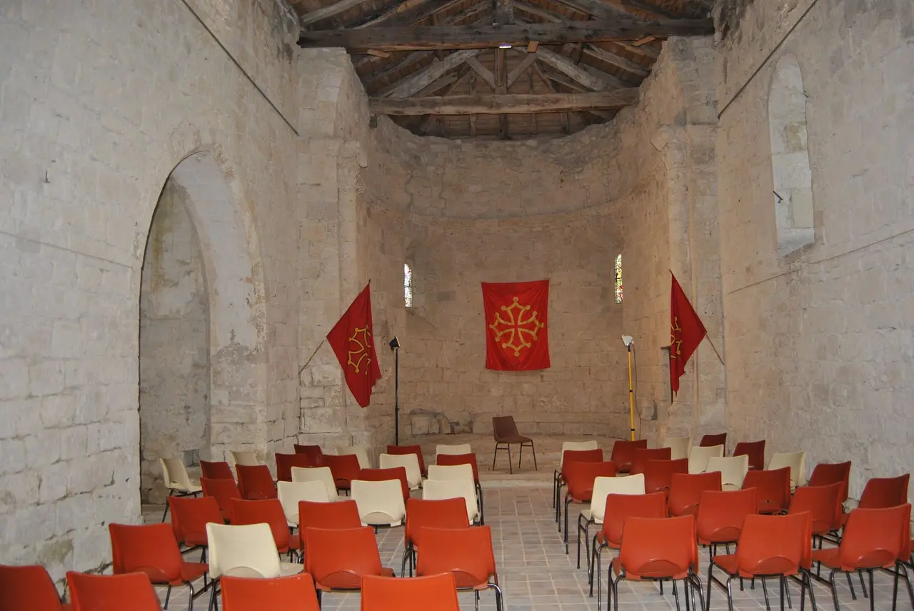Laroque-Timbaut - Ancienne église Saint-Pierre d'Orival - 02