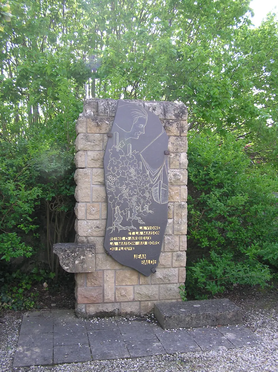 Jean Balde hommage à Latresne