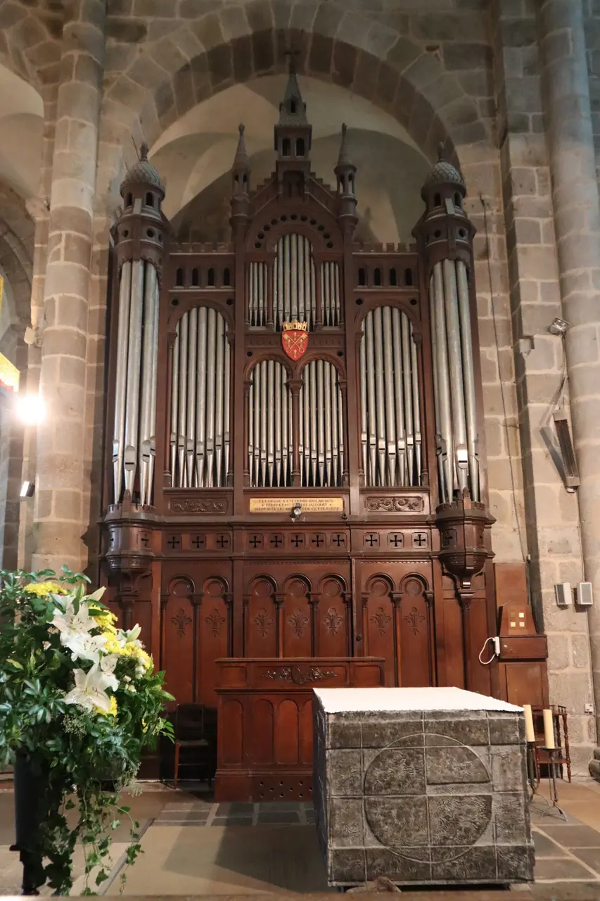 Le Dorat (87) Collégiale Saint-Pierre - Intérieur 16