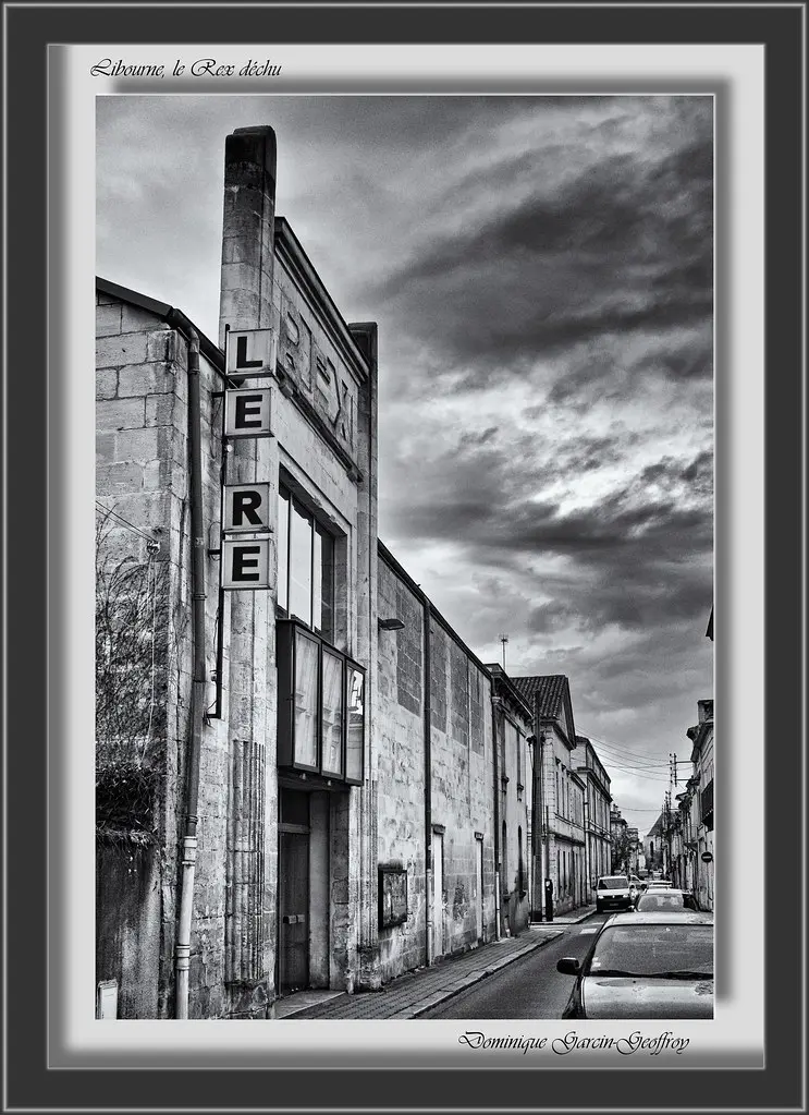 Libourne, le cinéma Rex déchu...