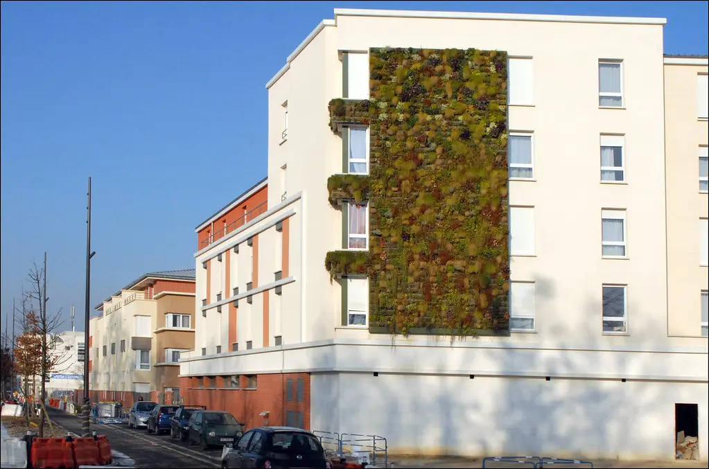 Le mail Gay-Lussac en travaux (Neuville Eco Campus)