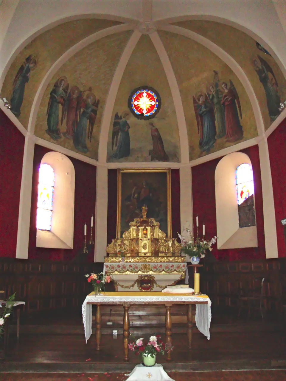 Menditte (Pyr-Atl, Fr) choeur de l'église