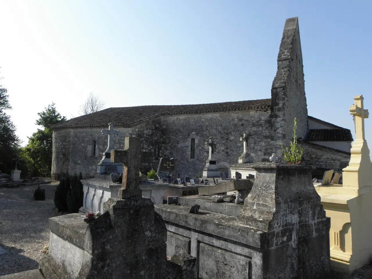 Monflanquin (47) Église de Calviac 01