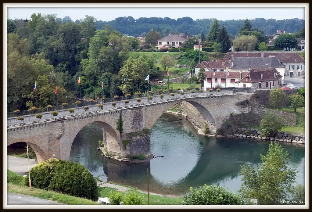 Navarrenx, SW France
