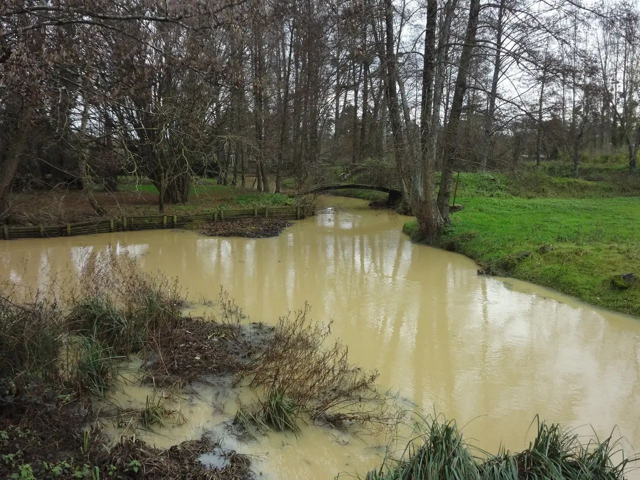 Nieuil-L'Espoir, crue du Miosson