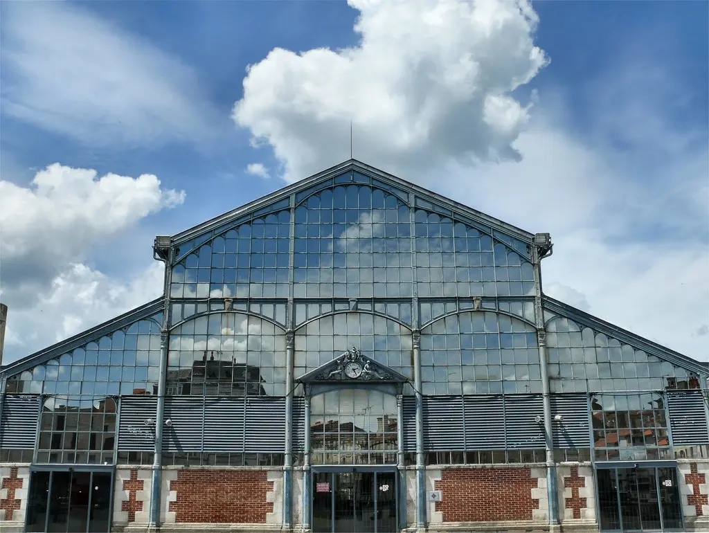 Niort's market hall.