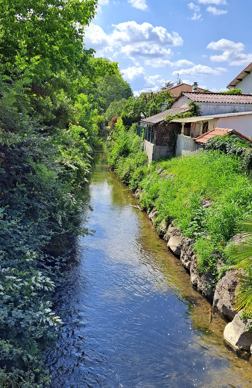 Ousse des Bois river in Pau