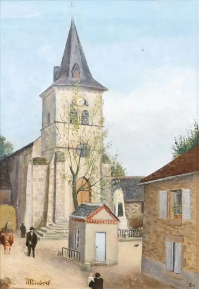 Eglise-de-Perpezac-le-Noir-par-Rene-Rimbert