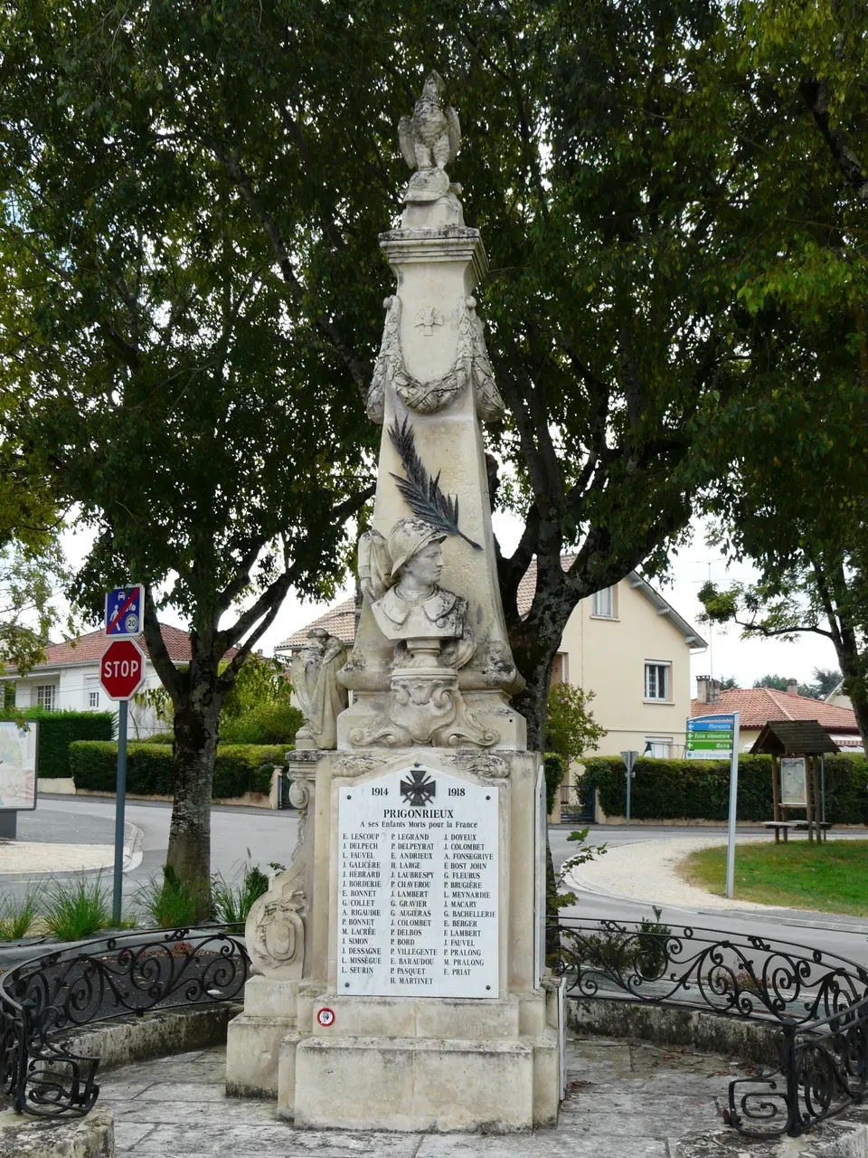 Prigonrieux monument aux morts