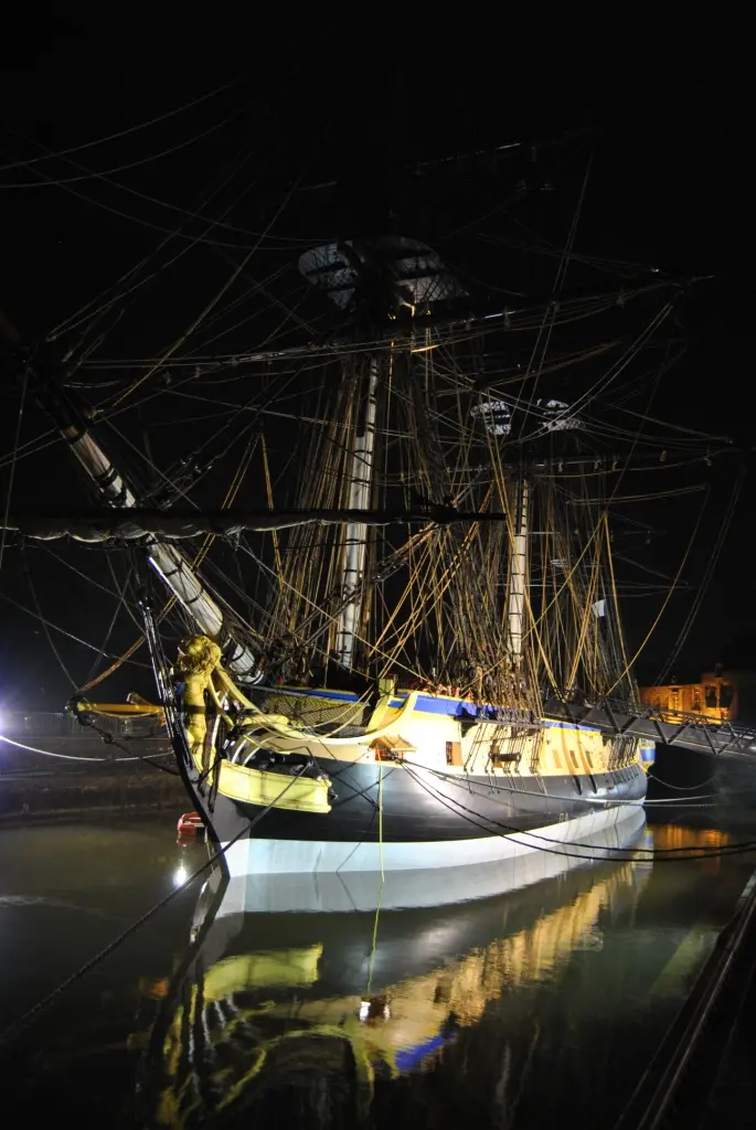 L'Hermione : chantier de Rochefort