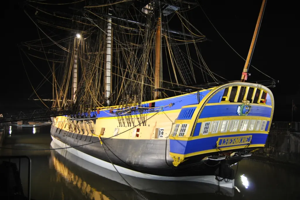 L'Hermione : chantier de Rochefort