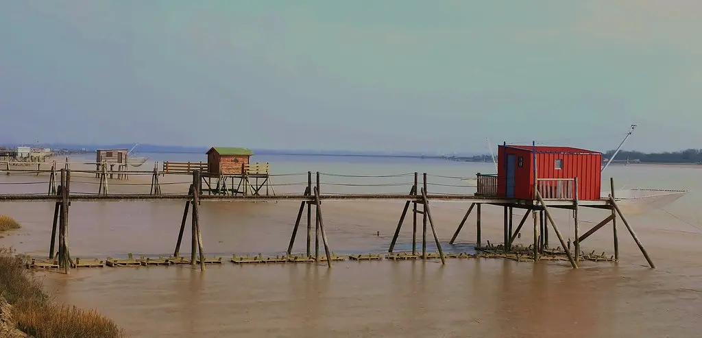 Saint Laurent de la Prée, carrelets