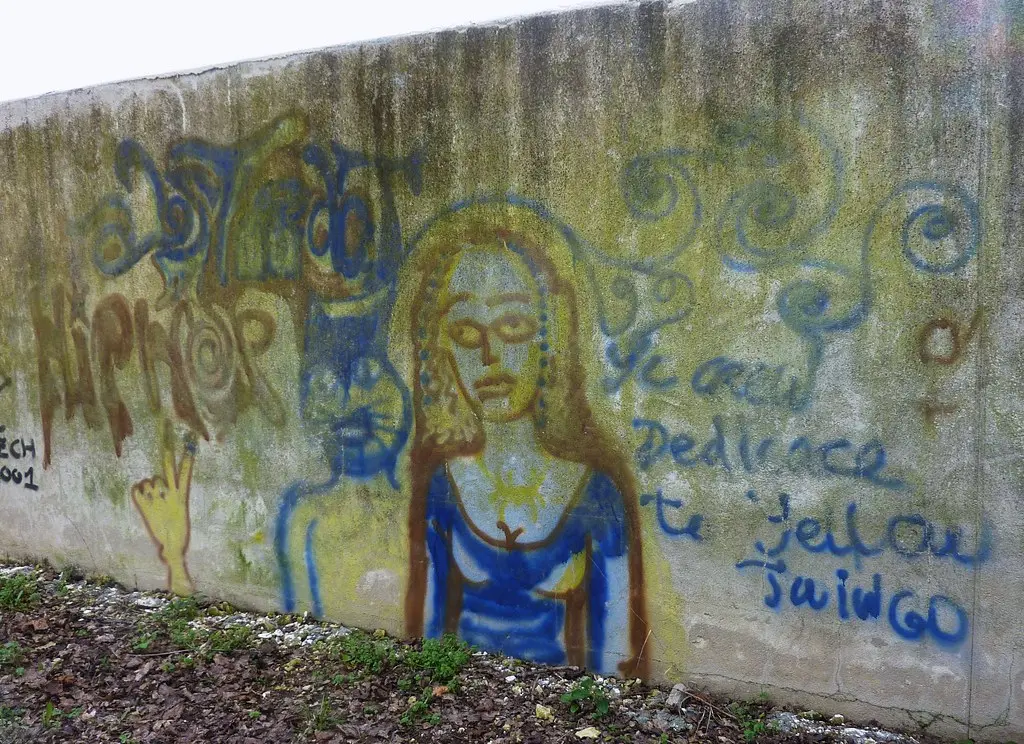 graffiti Saint Rogatien