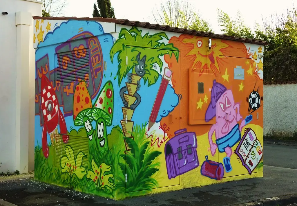graffiti Saint Rogatien