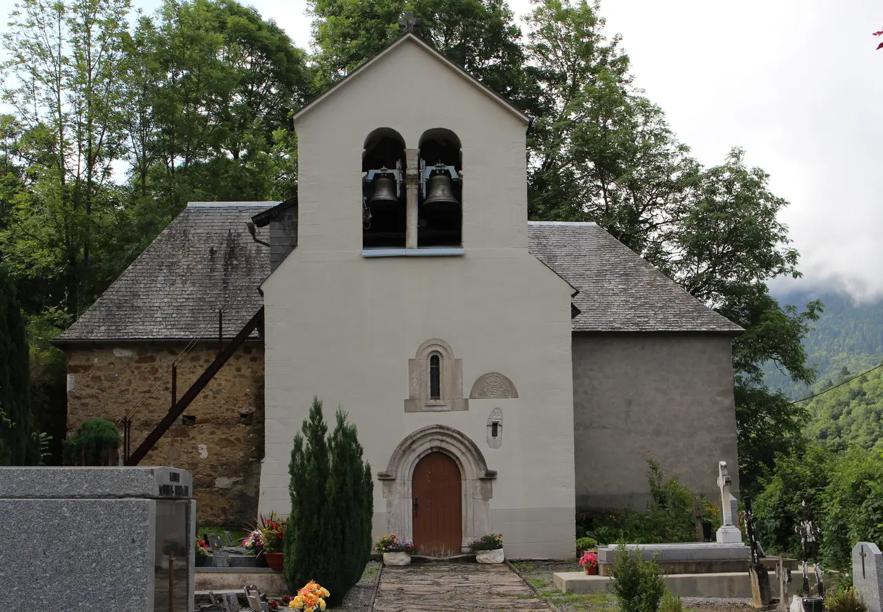 Église Saint-Saturnin de Cazaux-Debat (Hautes-Pyrénées) 1