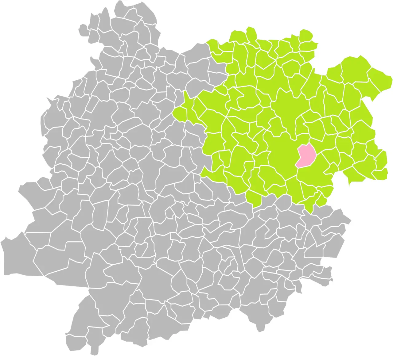 Saint-Sylvestre-sur-Lot (Lot-et-Garonne) dans son Arrondissement