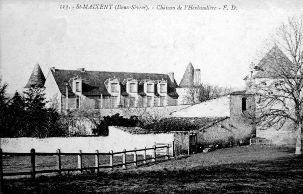 Château de l'Herbaudière (Saivres, Deux-Sèvres)