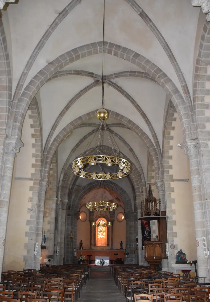 Eglise Notre-Dame de Seilhac - La nef