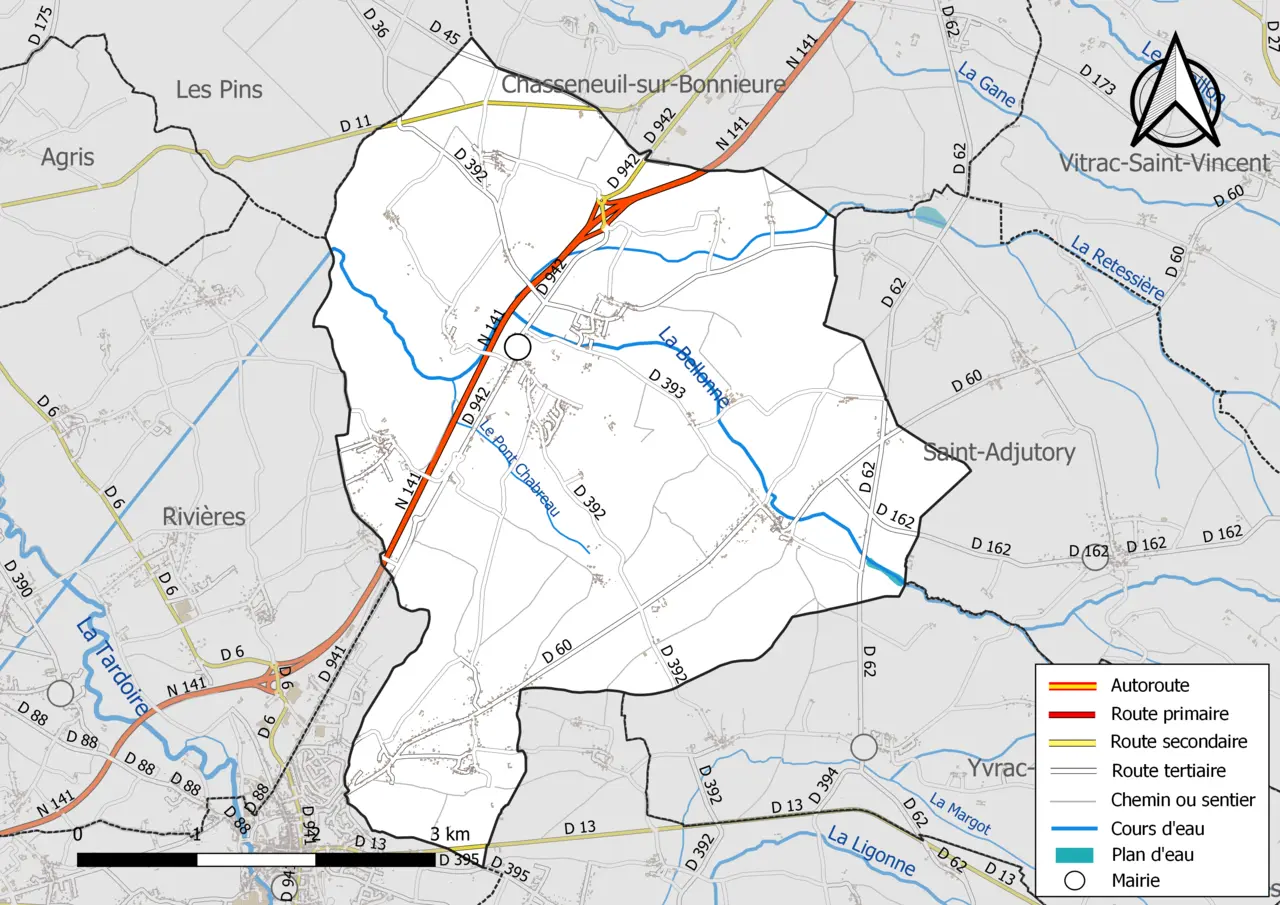 16379-Taponnat-Fleurignac-Routes-Hydro