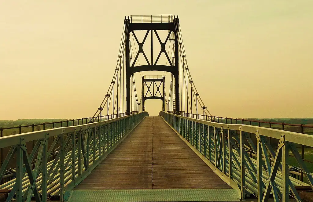 tonnay charente, pont suspendu
