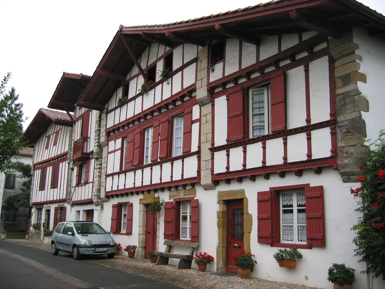 Ustaritz Façades basques