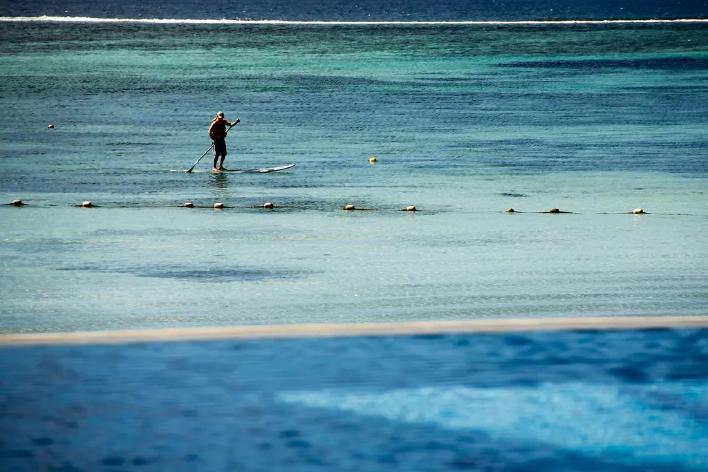 Surfing @ Ambre Resort, Mauritius!!!
