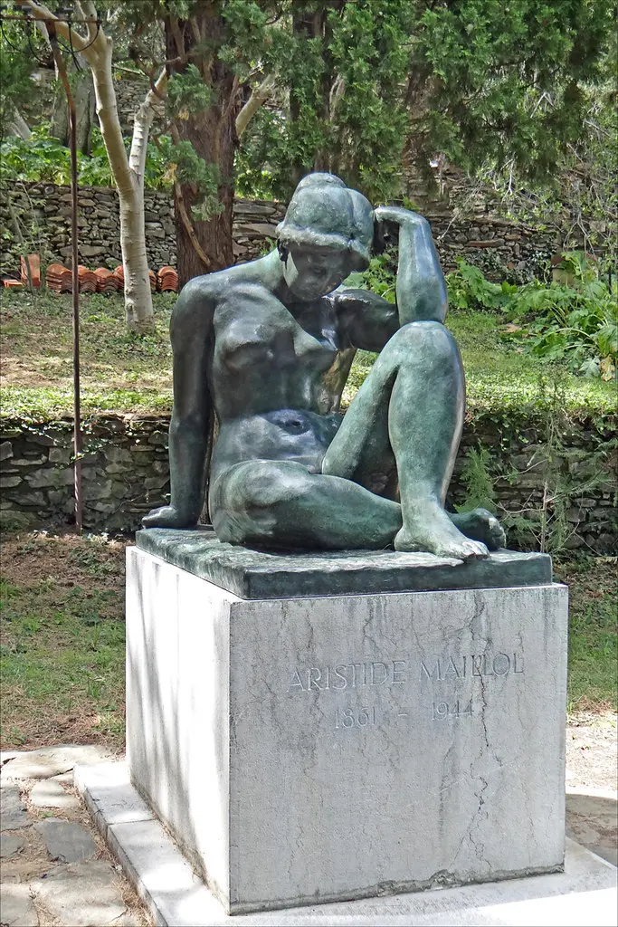 La tombe d'Aristide Maillol (la Métairie, Banyuls-sur-mer)