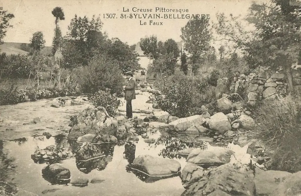 Saint-Silvain-Bellegarde Carte postale 10