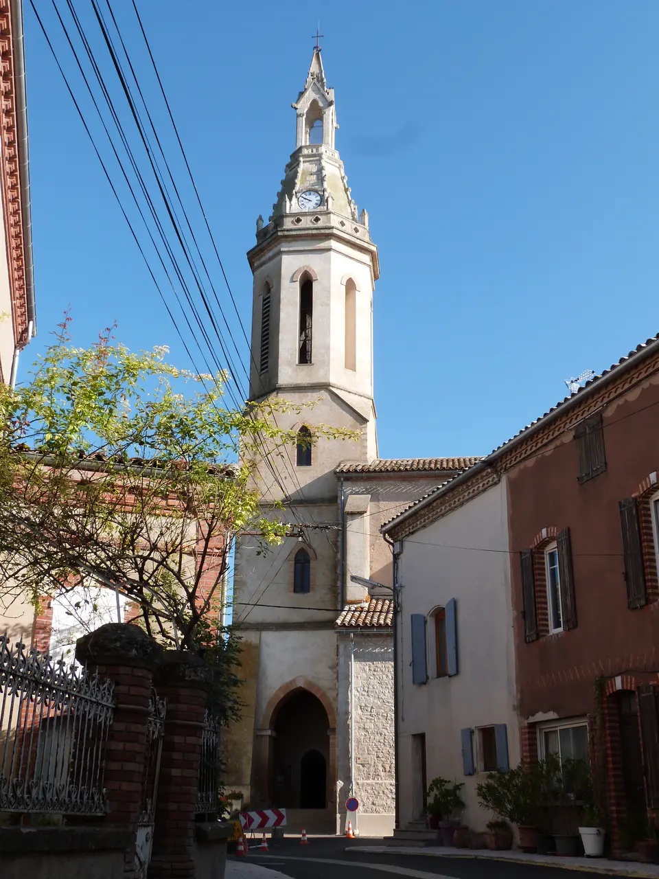 Clocher de l'église Saint-Thomas (Cahuzac-sur-Vère, Tarn)