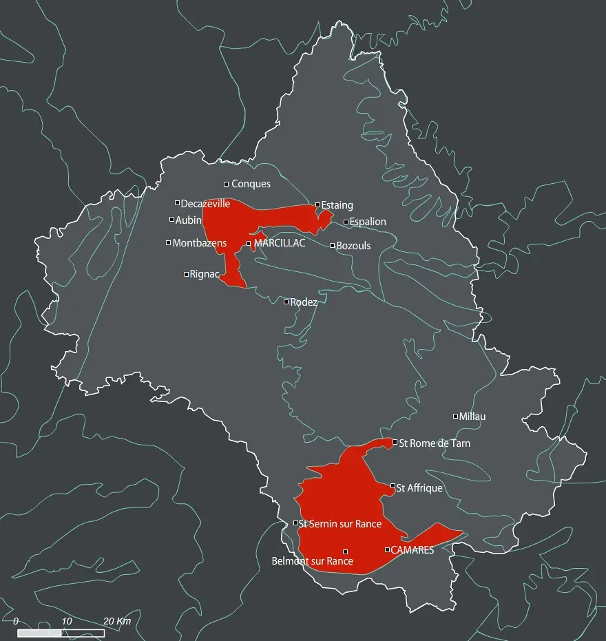 Rougier de Marcillac et Rougier de Camarès